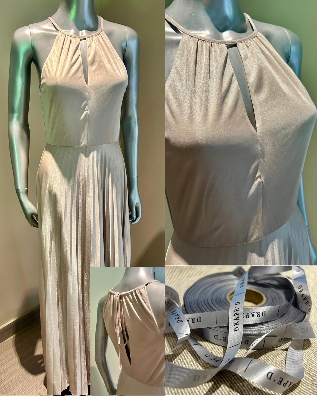 Jessa stone dress for hire in Cape Town