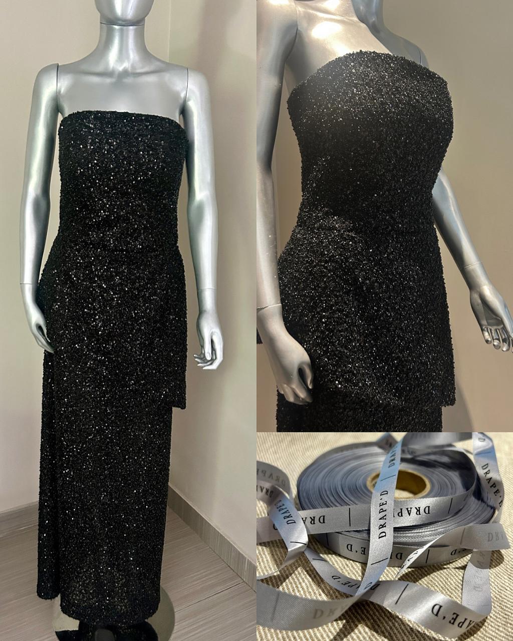 Rubi black dress for hire in Cape Town