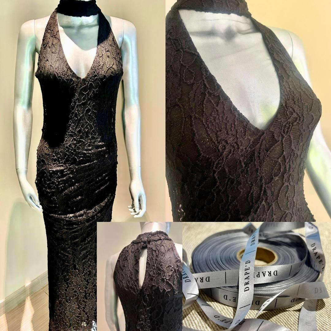 Kyla black dress for hire in Cape Town
