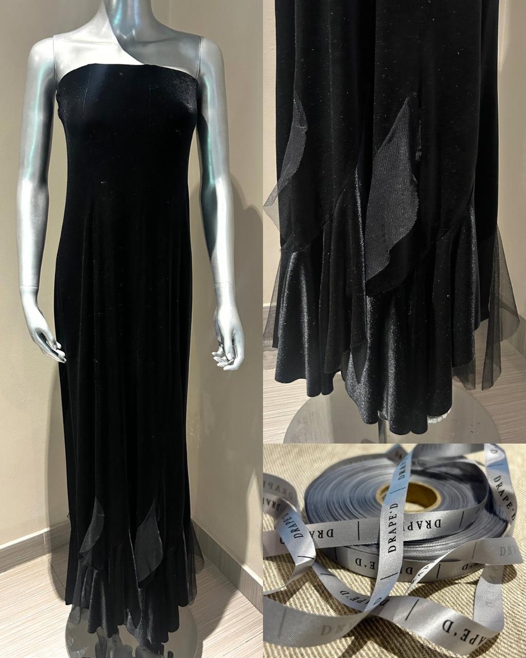 Jana black dress for hire in Cape Town